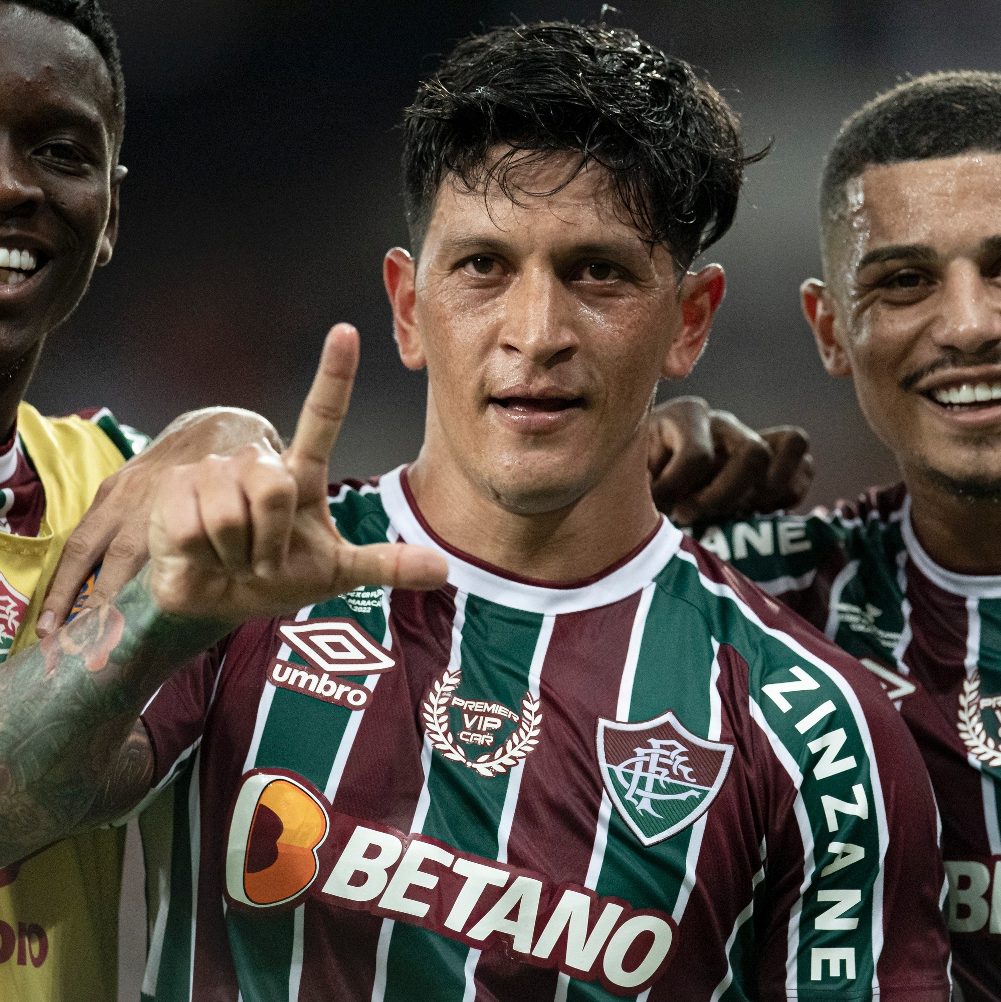 Camisa Fluminense – Germán Cano – Final Do Carioca 2023 – Fluminense 4 X 1  Flamengo – Autografada Por Todo Elenco – Play For a Cause