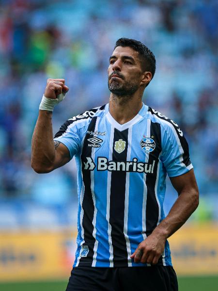 Suárez, do Grêmio, impulsiona o Campeonato Gaúcho 2023 - MAXI FRANZOI/AGIF - AGÊNCIA DE FOTOGRAFIA/ESTADÃO CONTEÚDO