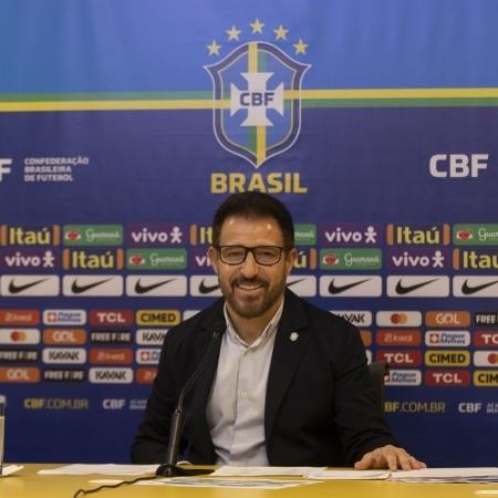 Ramon Menezes, técnico da seleção brasileira sub-20. - Thais Magalhães/CBF
