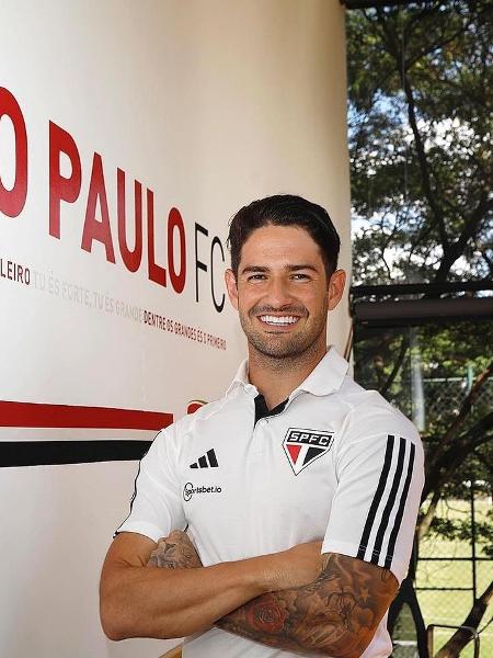 Alexandre Pato foi anunciado para a sua terceira passagem pelo São Paulo - Reprodução/Instagram