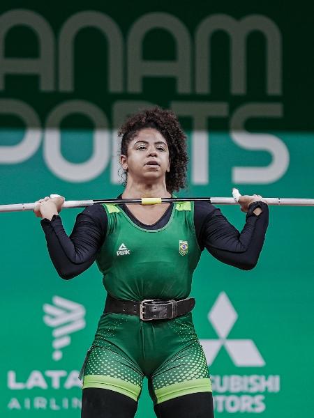 Laura Amaro, medalhista de bronze no Pan de Santiago, em 2023