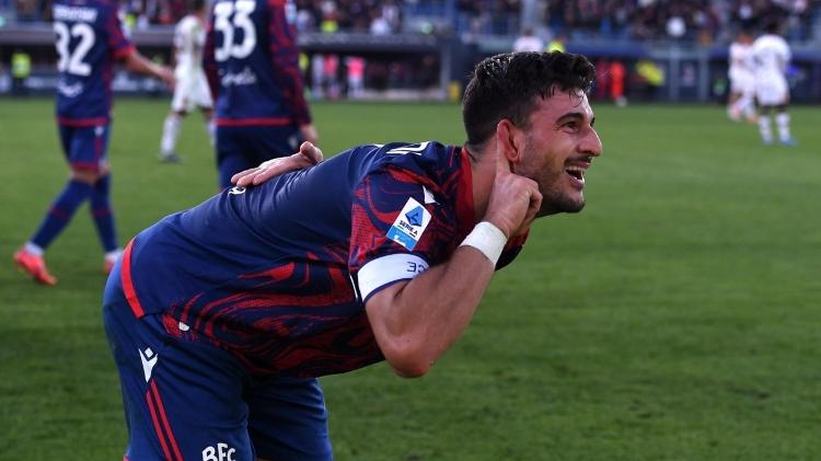 Riccardo Orsolini foi um dos destaques do Bologna na temporada