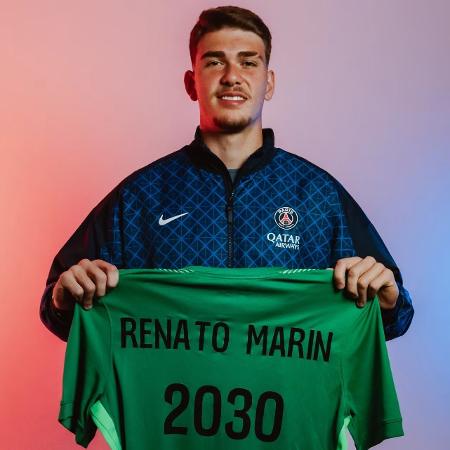 Renato Marin, goleiro brasileiro de 19 anos e reforço do PSG