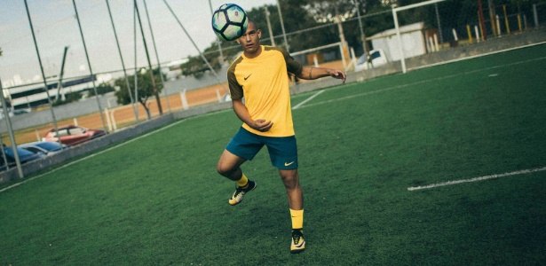 Gabriel Furtado jogou só 45 minutos e já tem até parceria com a Nike - Divulgação