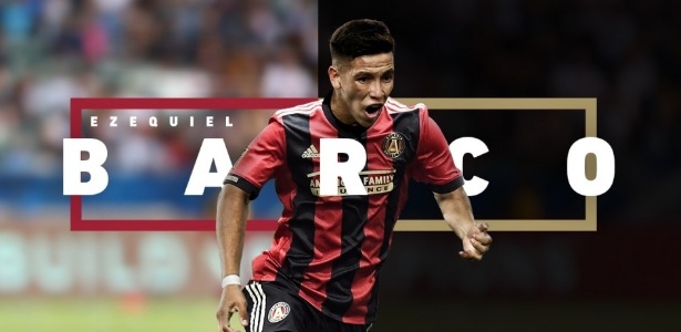 Barco foi anunciado nesta sexta-feira como novo reforço do Atlanta United - Divulgação