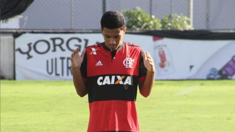 O zagueiro Arthur Vinicius é uma dás vítimas da tragédia no CT do Flamengo - Reprodução Instagram - Reprodução Instagram