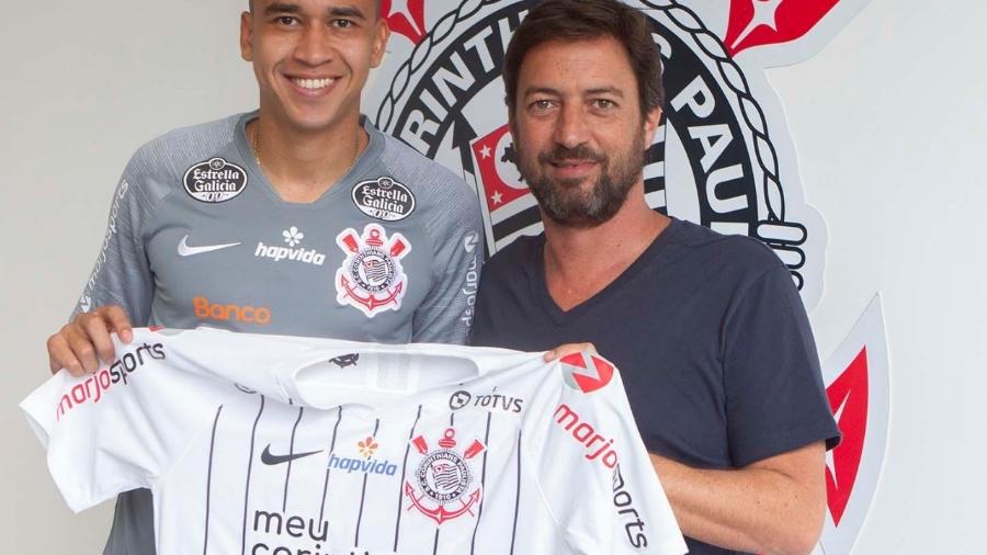 Víctor Cantillo, ex-Junior Barranquilla, é reforço do Corinthians para o meio-campo - Daniel Augusto Jr. / Agência Corinthians