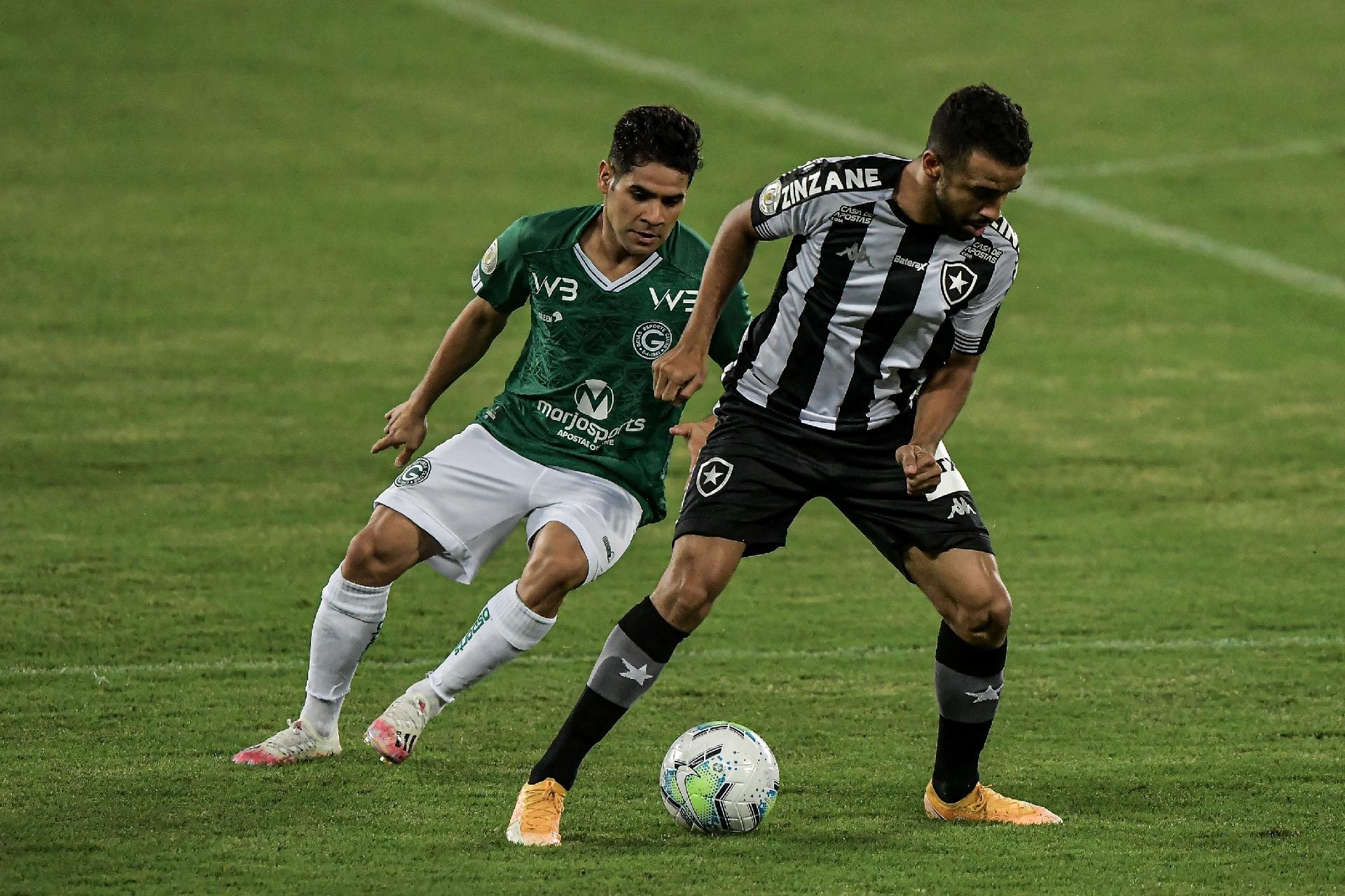 Goias Segura Pressao Do Botafogo No Nilton Santos E Duelo Fica No Empate 19 10 2020 Uol Esporte
