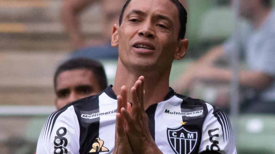 Ricardo Oliveira lamenta gol perdido em Atlético-MG X Tombense pelo Mineiro de 2020 - Fernando Moreno/AGIF