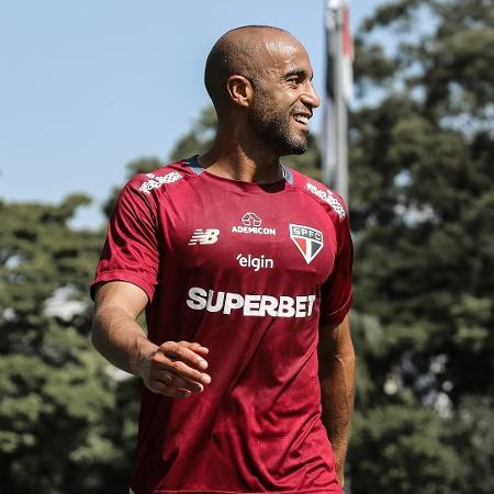Lucas, jogador do São Paulo, reacende a expectativa dos torcedores pelo retorno. - Divulgação São Paulo FC/ Erico Leonan