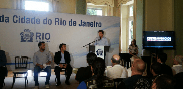 Marcelo Crivella anuncia plano para construção de autódromo - Reprodução