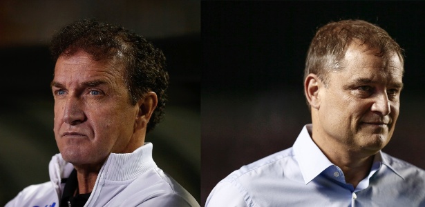 Cuca e Aguirre fazem 1º duelo como técnicos