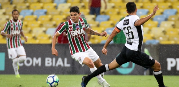 Ayrton Lucas foi um dos principais nomes do Flu em 2018 - LUCAS MERÇON / FLUMINENSE F.C.