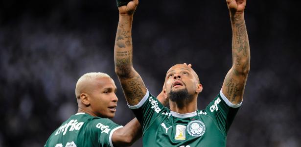 Felipe Melo recebe sexto cartão em oito jogos, e Palmeiras é o time mais  advertido do Brasileirão, palmeiras