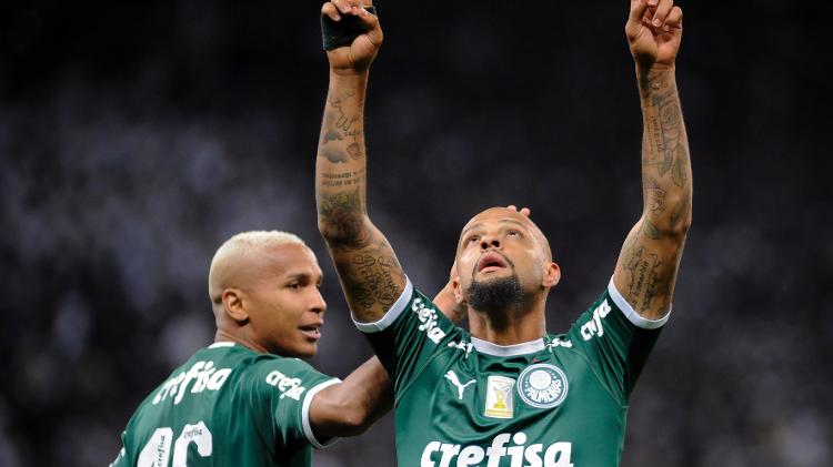 Felipe Melo comemora gol - Alan Morici/AGIF - Alan Morici/AGIF