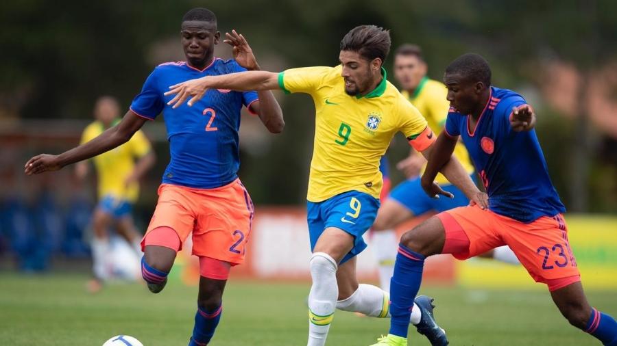 Yuri Alberto em atuação pela seleção brasileira sub-20 - CBF