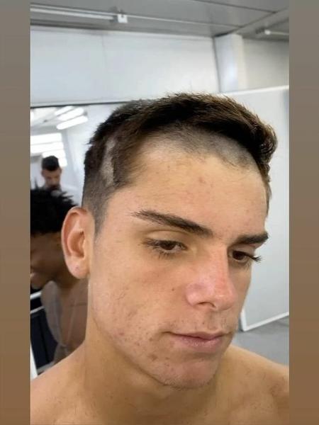 Meia Gabriel Pec foi uma das vítimas do trote dos jogadores mais experientes do Vasco - Instagram
