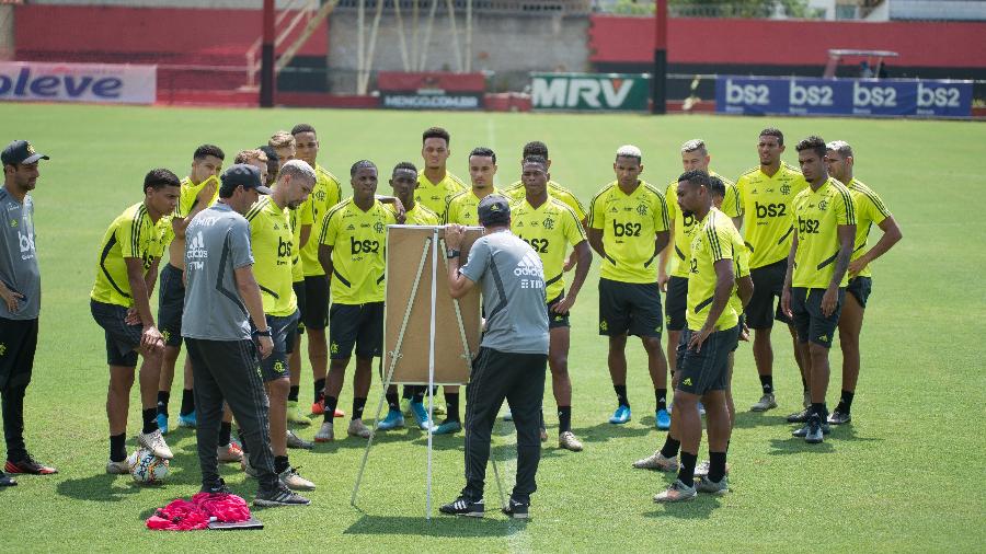 Jogadores do elenco sub-20 do Flamengo foram utilizados no início do Campeonato Carioca - Alexandre Vidal / Flamengo