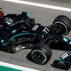 Valtteri Bottas, da Mercedes, nos treinos em Barcelona - LAT Images/Mercedes