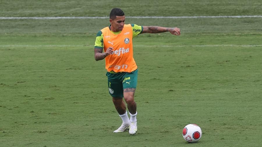 Dudu participa de treino do Palmeiras, na Academia de Futebol - Cesar Greco
