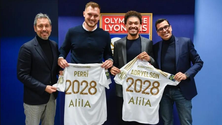 Adryelson tem contrato válido com o Lyon até junho de 2028