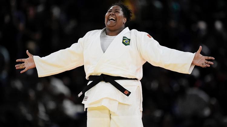 Beatriz Souza é campeã no judô em sua primeira participação nos Jogos Olímpicos de Paris 2024