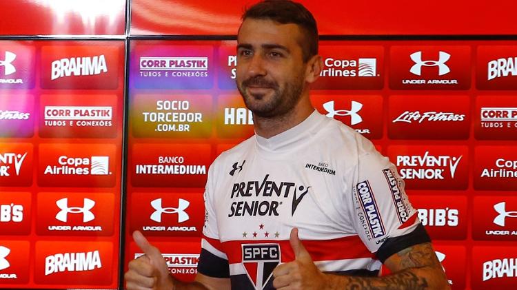 Apresentação de Lucas Pratto no São Paulo - Marcello Zambrana/AGIF - Marcello Zambrana/AGIF