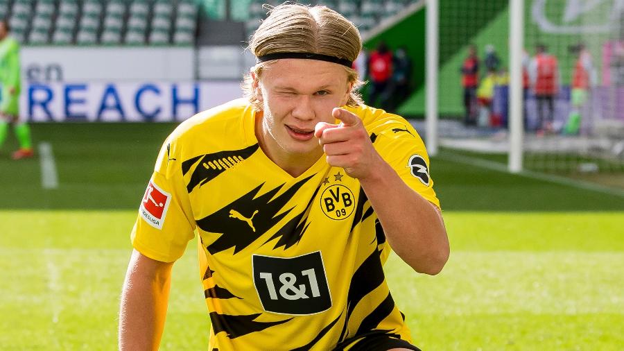 Haaland é também conhecido na seleção da Noruega por seu grande apetite - Alexandre Simoes/Borussia Dortmund via Getty Images