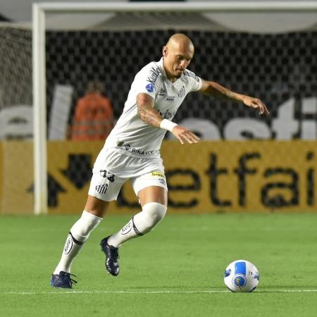 Maicon em ação pelo Santos, na partida diante do U. Catolica-EQU - Ivan Storti/Santos