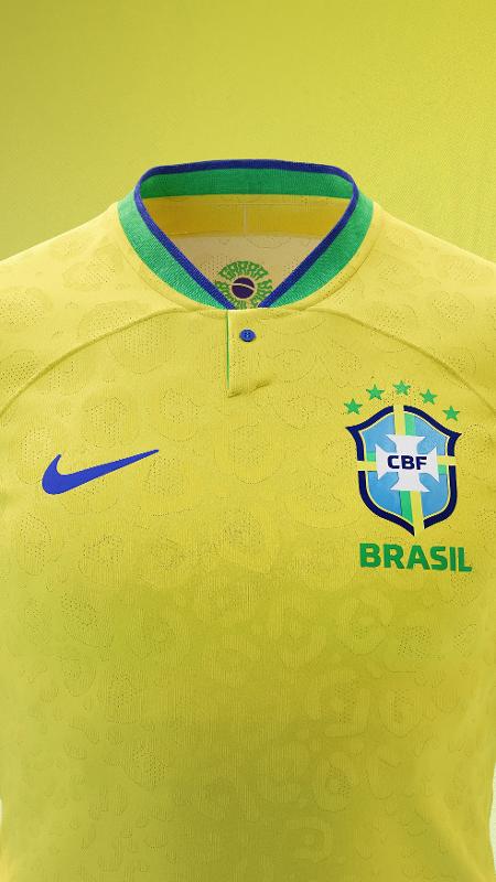 Camisa Brasil 2022 Oficial - Copa Do Mundo S