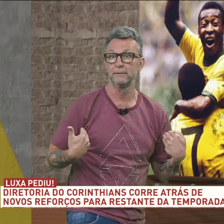 Neto afirma que Corinthians irá contratar cinco jogadores - Reprodução/YouTube