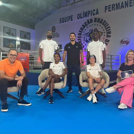 Programa 'Ça Va Paris', do sportv2, fala com Bia Ferreira e Jucielen Romeu, do boxe olímpico