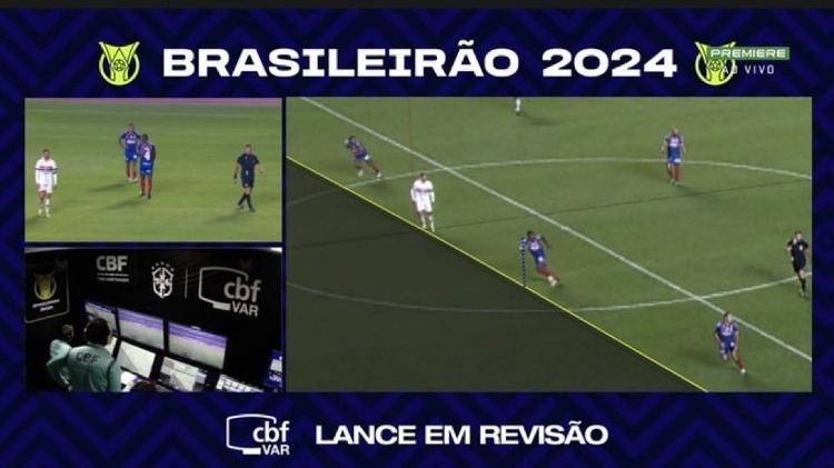 Calleri, do São Paulo, tem gol anulado pelo VAR contra o Bahia