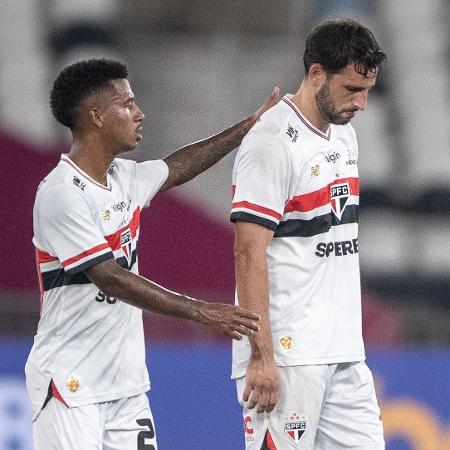 Calleri, do São Paulo, será desfalque contra o Santos Calleri, do São Paulo, será desfalque contra o Santos