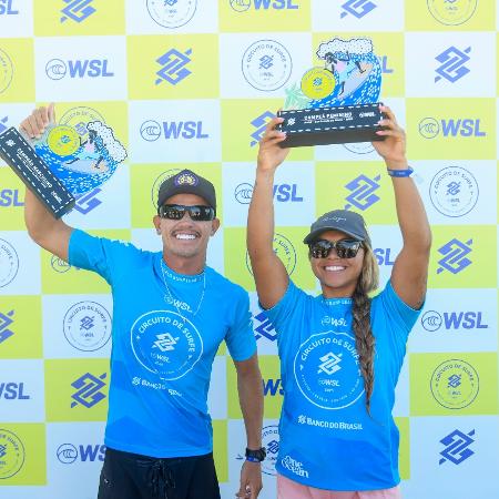 Israel Júnior e Tainá Hinckel foram os campeões em Natal Israel Júnior e Tainá Hinckel foram os campeões em Natal
