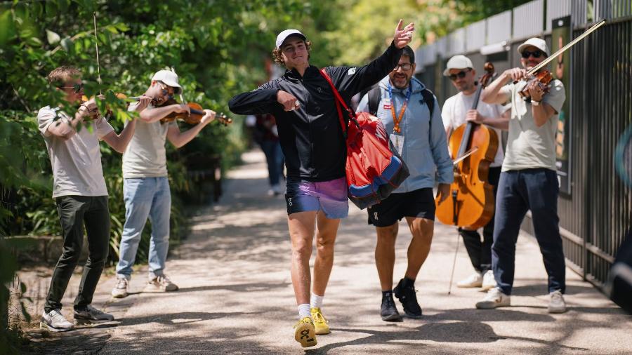 João Fonseca em Roland Garros João Fonseca em Roland Garros