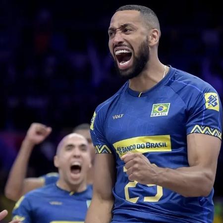 Chizoba Atu, oposto da seleção brasileira, em duelo na Liga das Nações Chizoba Atu, oposto da seleção brasileira, em duelo na Liga das Nações