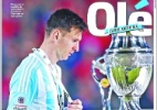 Copa América 2015: jornais repercutem título do Chile - Reprodução