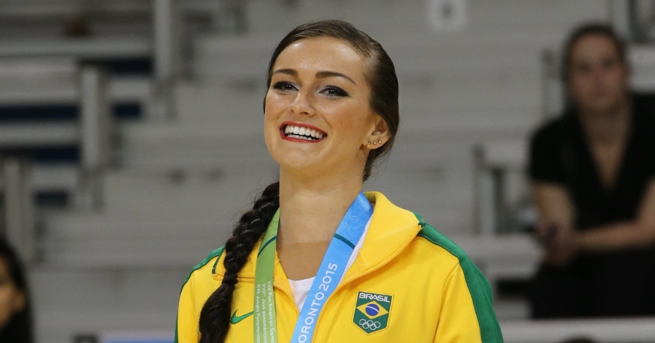 Talitha Haas conquistou a medalha de prata na patinação artística