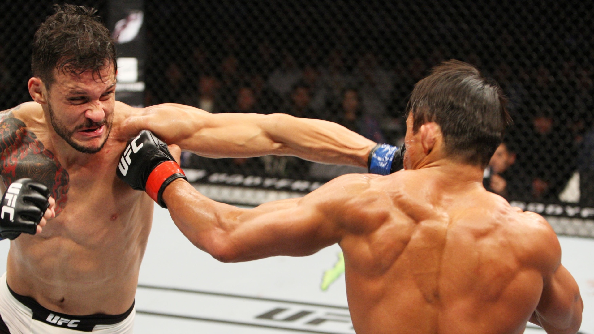 Alberto Mina venceu Akyiama por pontos, em decisão dividida que rendeu vaias do público da Coreia do Sul no UFC