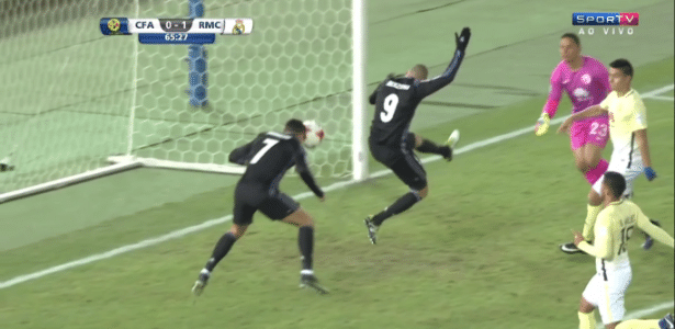 Cristiano Ronaldo perde gol - SporTV/Reprodução - SporTV/Reprodução