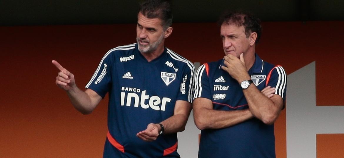 Vagner Mancini e Cuca comandarão o Tricolor juntos contra o Palmeiras - Marcello Zambrana/AGIF