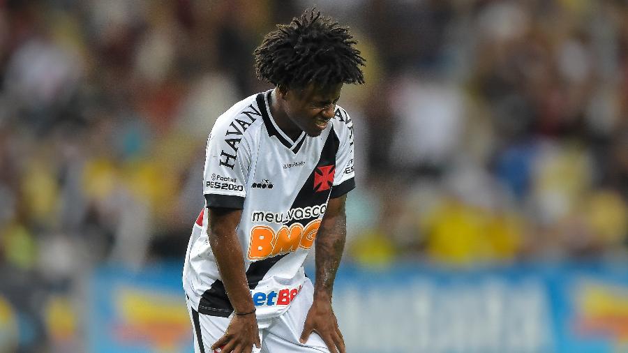Meia Lucas Santos, de 20 anos, disputou apenas duas partidas em 2020 e não tem sido relacionado no Vasco - Thiago Ribeiro/AGIF