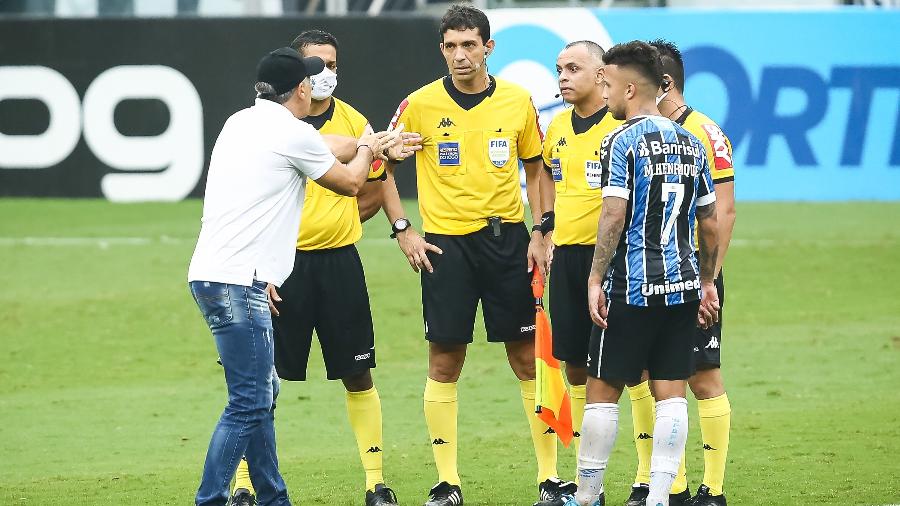 Grêmio X Santos _ final - 03/02/2021 - UOL Esporte