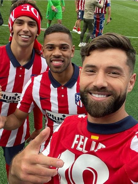 Felipe foi campeão espanhol com o Atlético de Madrid na temporada passada - Reprodução/Instagram