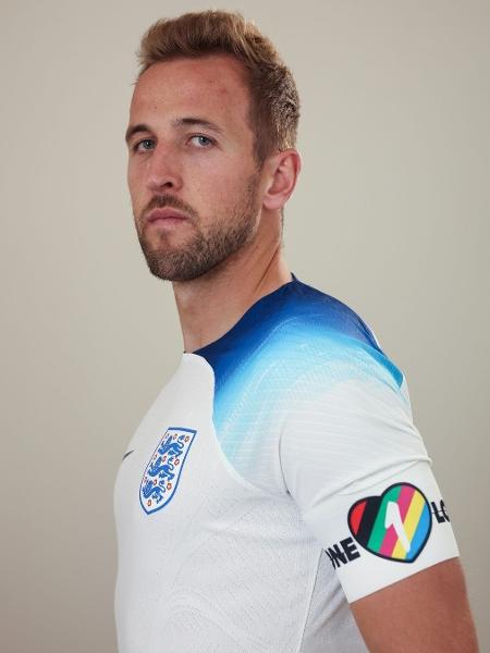 Inglaterra e outras nove seleções usarão uma braçadeira de arco-íris na Copa do Qatar - Reprodução/Instagram