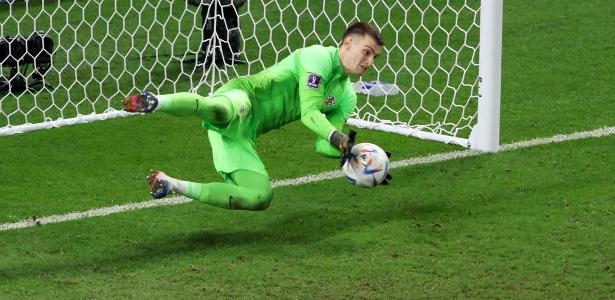 Cheppitos - O croata Lovre Kalinic é impossível perder de vista. Isto  porque o goleiro, que está participando da Copa do Mundo na Rússia, mede  impressionantes 2,01m de altura! Tornando-o o maior