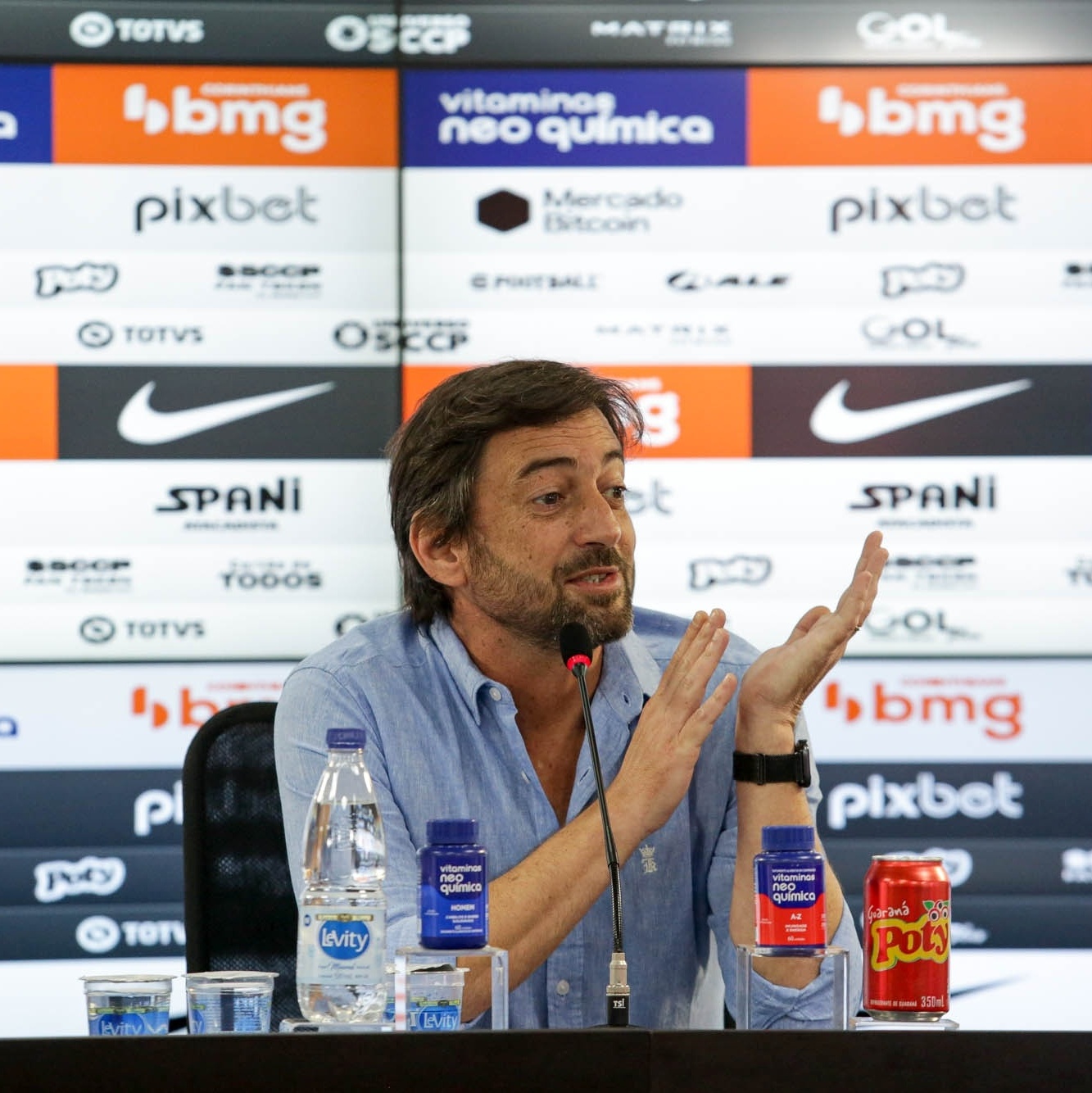 Corinthians: MP denuncia Duílio por uso pessoal de cartão do clube