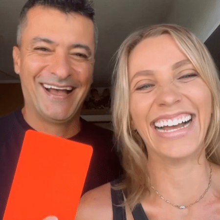 Sandro Meira Ricci e Fernanda Colombo, casal de ex-árbitros - Reprodução/Instagram