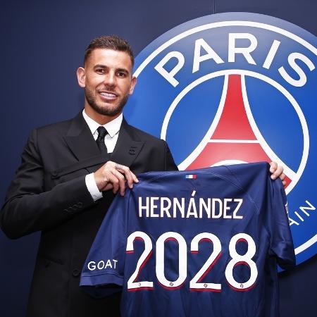 Lucas Hernández é novo reforço do PSG - Reprodução